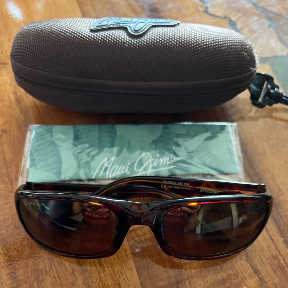 Women’s Maui Jim Stingray Tortoise Sunglasses
